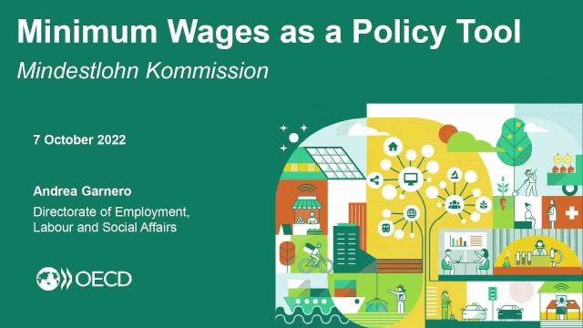 Minimum wages as a Policy Tool,  Andrea Garnero, Organisation for Economic Co-operation and Development (OECD)